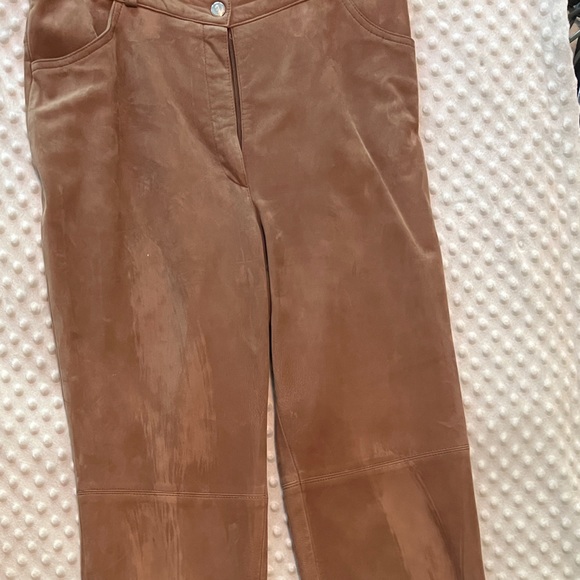 Escada Lambskin suede jeans - Picture 2 of 5